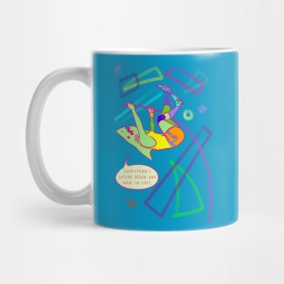 Pole Vaulting Torward Mug